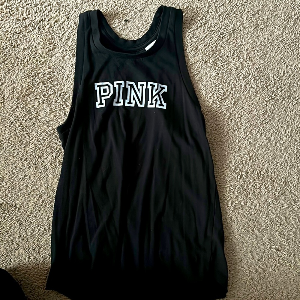 black victoria’s secret tank top